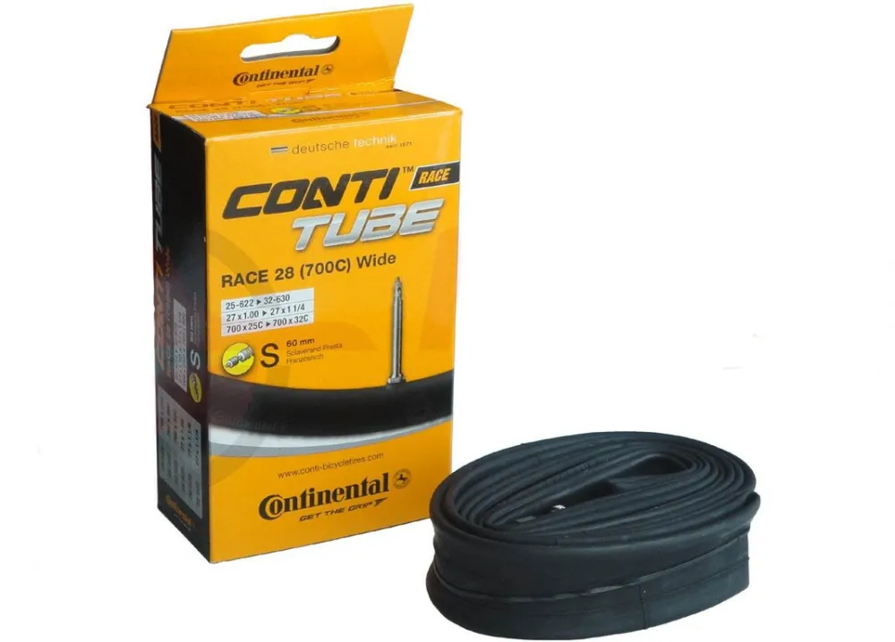 Continental - camera bicicleta 28" - Race 28 700C Wide - 25/32-622/630, 27x1.0-1 1/4 - 700 x 25C/700 x 32C - valva presta 60mm