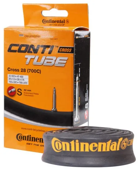 Continental - camera bicicleta 28" - Cross 28 700C - 32/47-622 - 700x32C/47C - valva presta 42mm