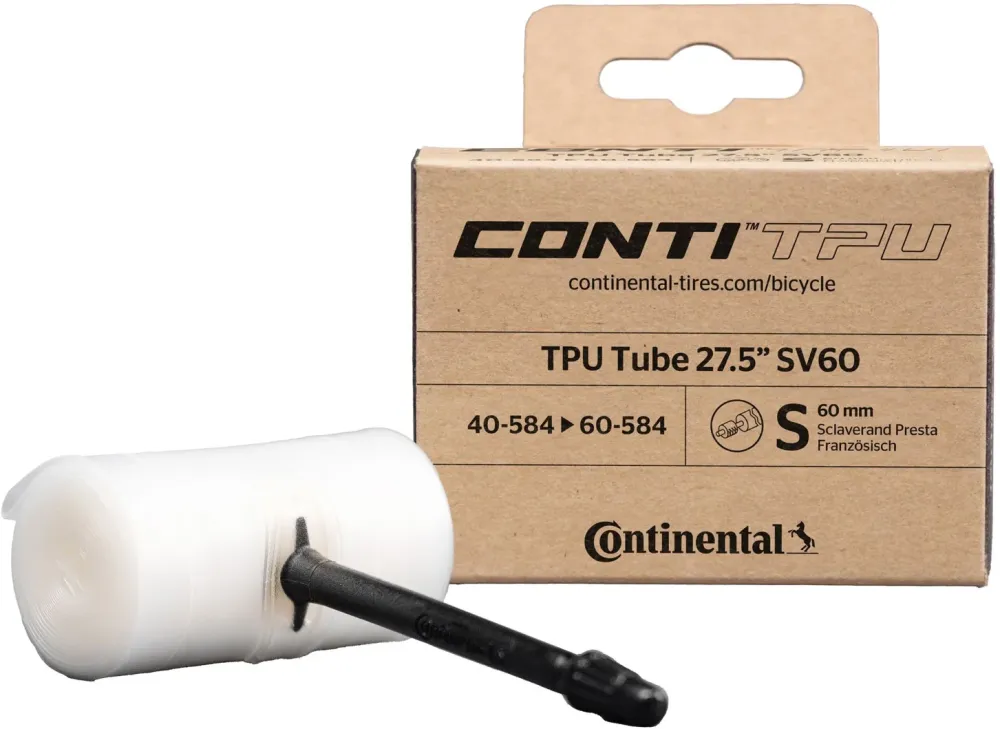 Continental - camera bicicleta TPU 27.5" - 40-584/60-584 - valva presta 60mm