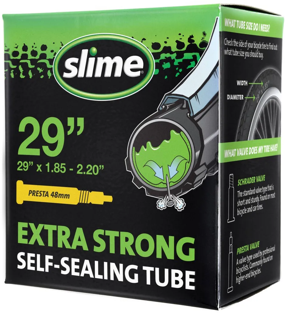 Slime - camera bicicleta 29" cu solutie antipana - 29x1.85/x2.2 - 47/54-622 - valva presta 48mm