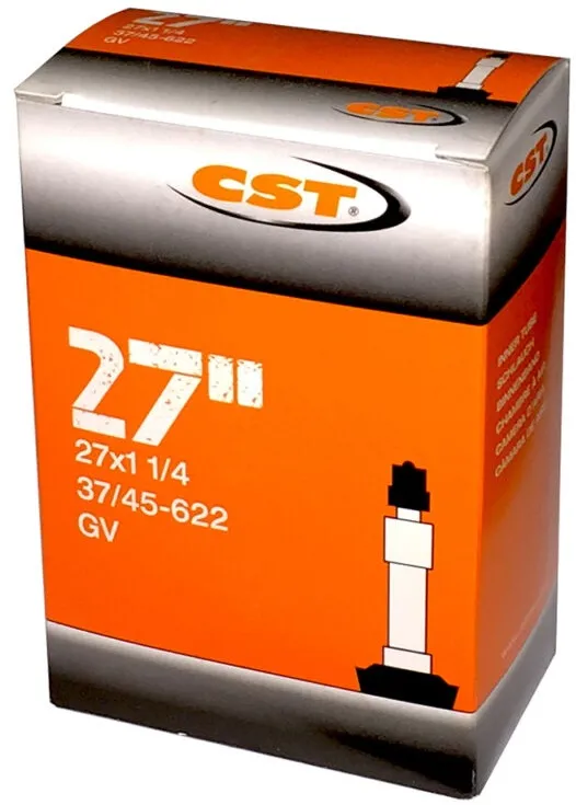 CST - camera bicicleta 27.5" - 27.5x1 1/4 - 37/45-622 - valva dunlop GV 35mm