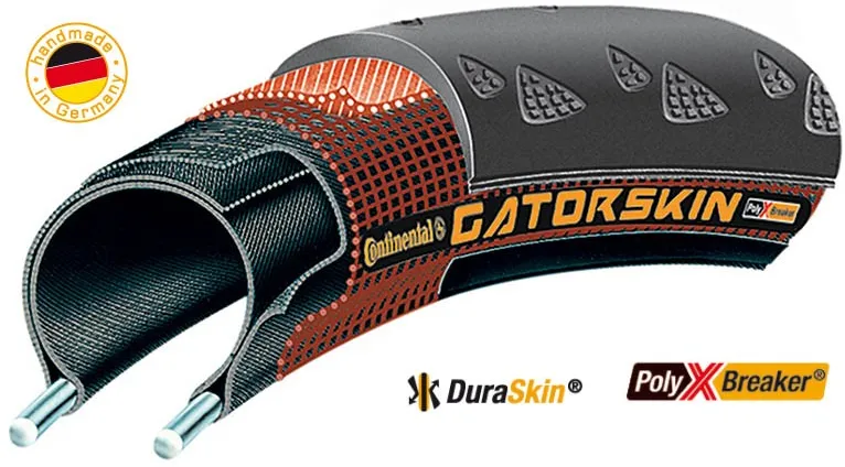 Continental - anvelopa Road - 700x28C - 28-622 - Gatorskin - negru