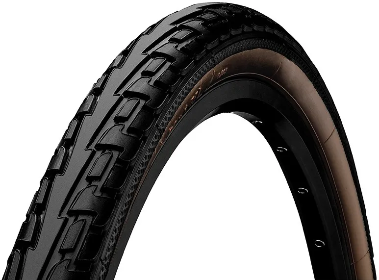 Anvelopa bicicleta sosea Continental Ride Tour Puncture-ProTection 37-622 28x1 3/8x1 5/8 negru/maro