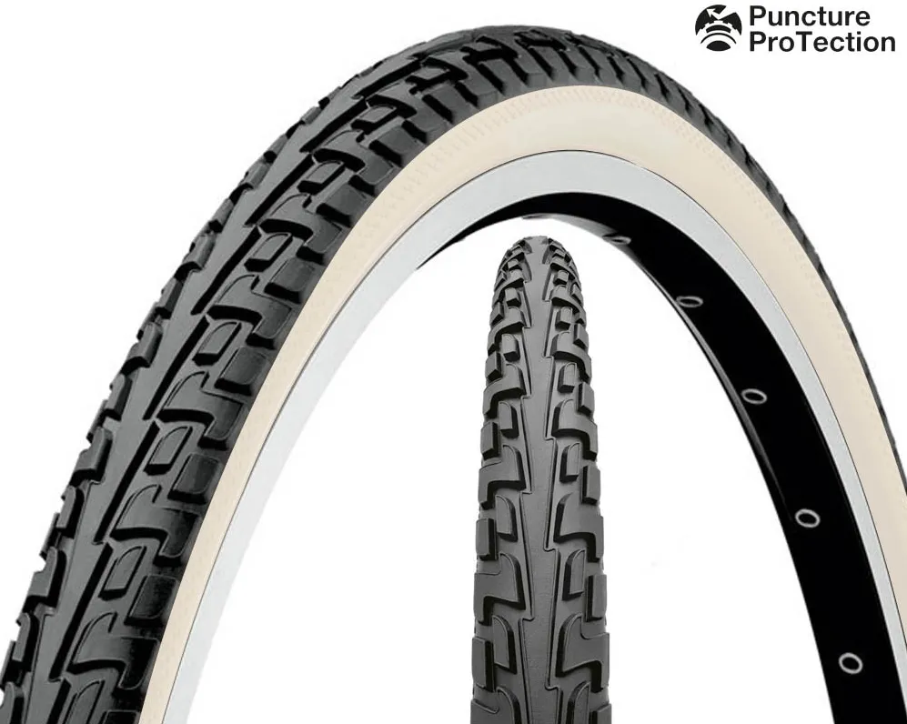 Continental - anvelopa 28" sosea - Ride Tour - 37-622 - 28x3/8x1 5/8 - negru/alb