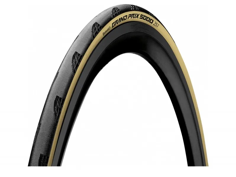 Continental - anvelopa sosea pliabila - Grand Prix 5000 - 25-622 - 700x25C - negru-crem