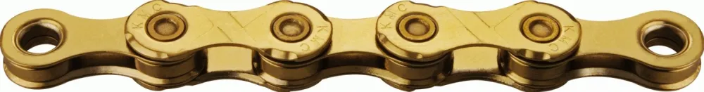 KMC - lant - 12 viteze - X12 Ti-N - 126 zale - gold