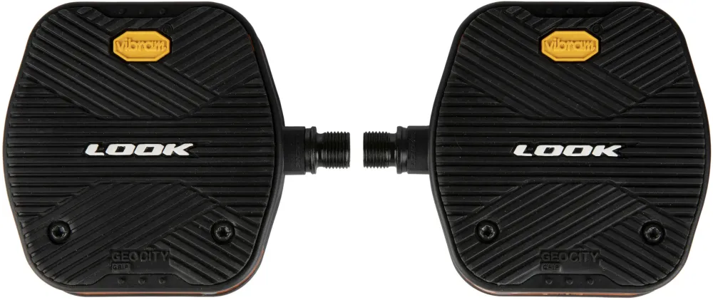 Look - set pedale oras - platforma cu lumina GEO CITY VISION GRIP BLACK - negru