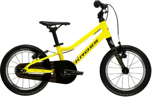 Kross - bicicleta copii - LIFTIE 14  - yellow / black / mat