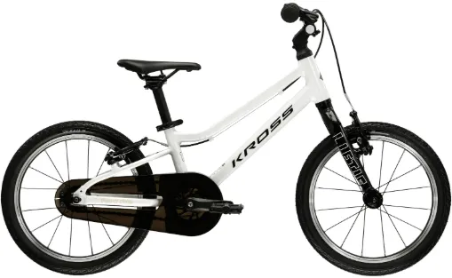 Kross - bicicleta copii - LIFTIE 16 - white / black / yellow / glossy