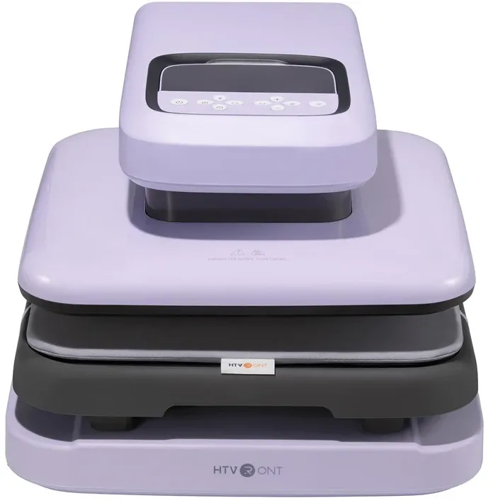 Presă de transfer termic HTVRONT Auto cu 2 cifre (violet)
