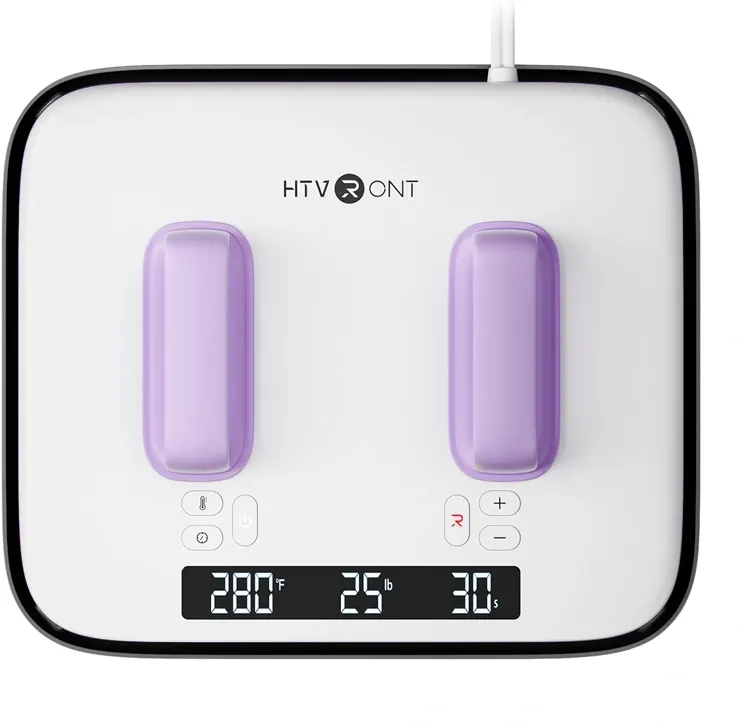 Presă de transfer termic HTVRONT HPS07 (violet)