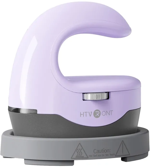 HTVRONT HPM02 Mini4 Presă de transfer termic (violet)