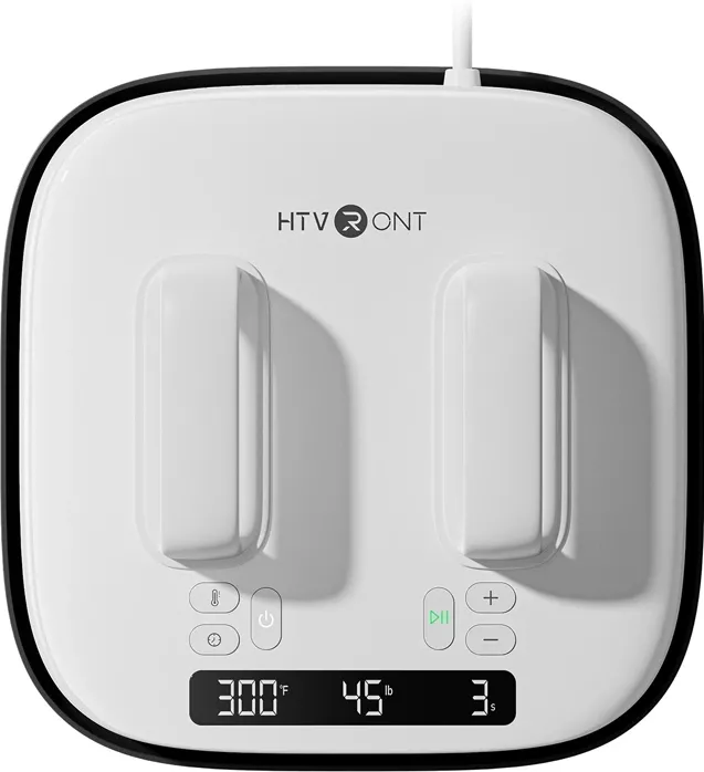 Presă de transfer termic HTVRONT HPS08 10x10 (alb)