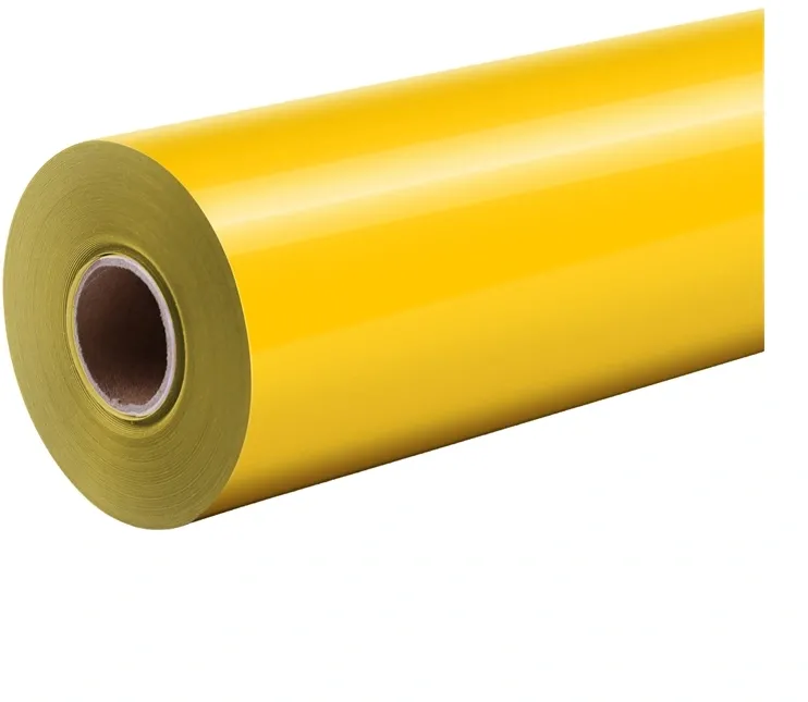 Folie de transfer termic HTVRONT Pure, 30,5 cm x 1,8 m (galben)