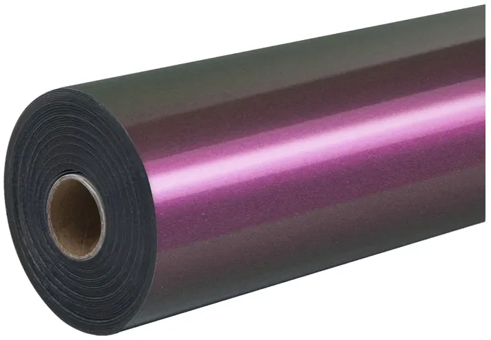 Folie de transfer termic HTVRONT Chameleon, 30,5 cm x 90 cm (verde-violet)
