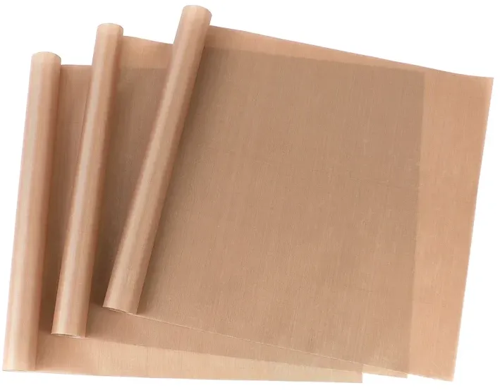 HTVRONT Teflon Mat, 30,5 cm x 40,5 cm, 3 bucăți (maro)