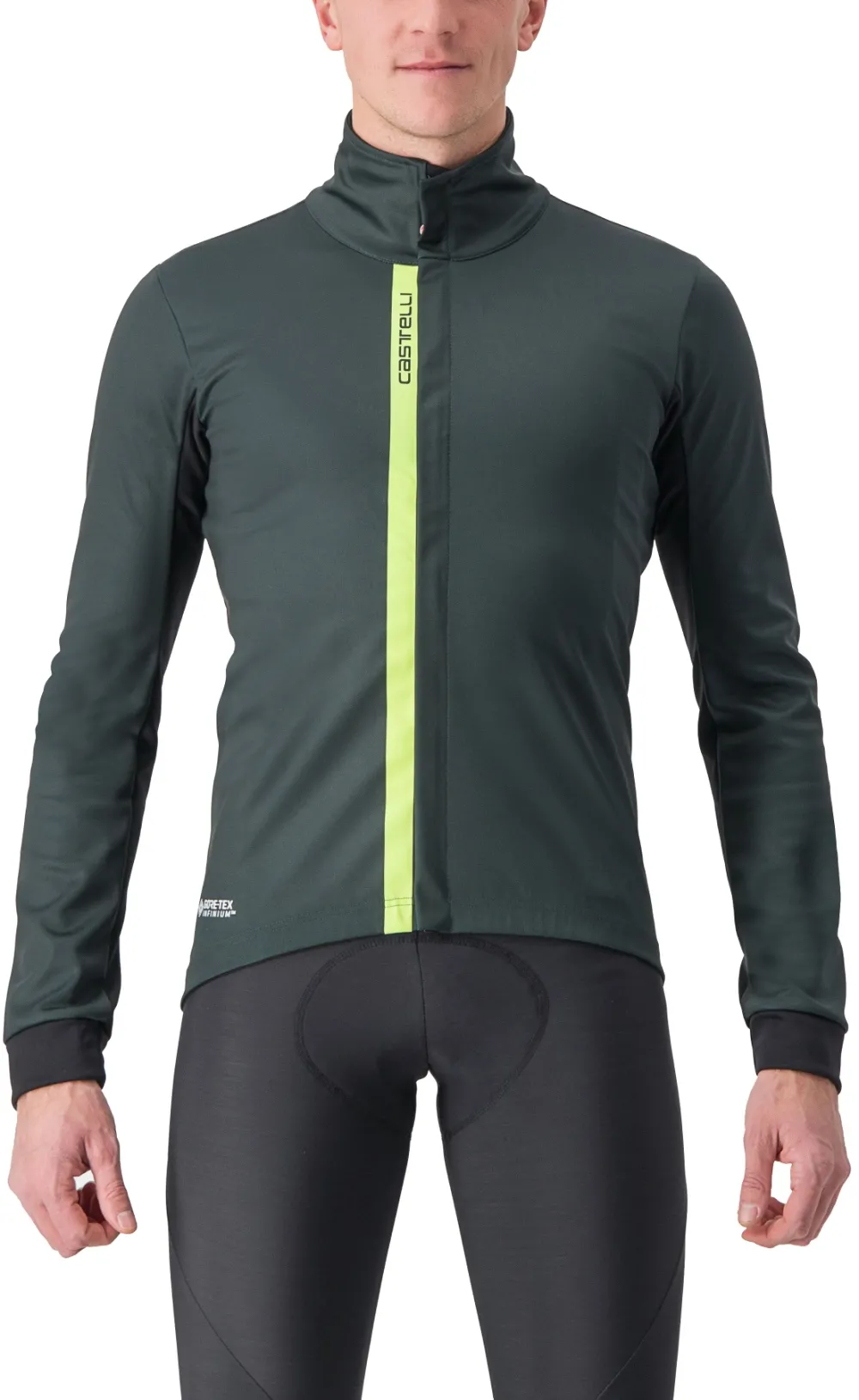Castelli - jacheta iarna - Entrata Jacket - verde galben-fluo - S