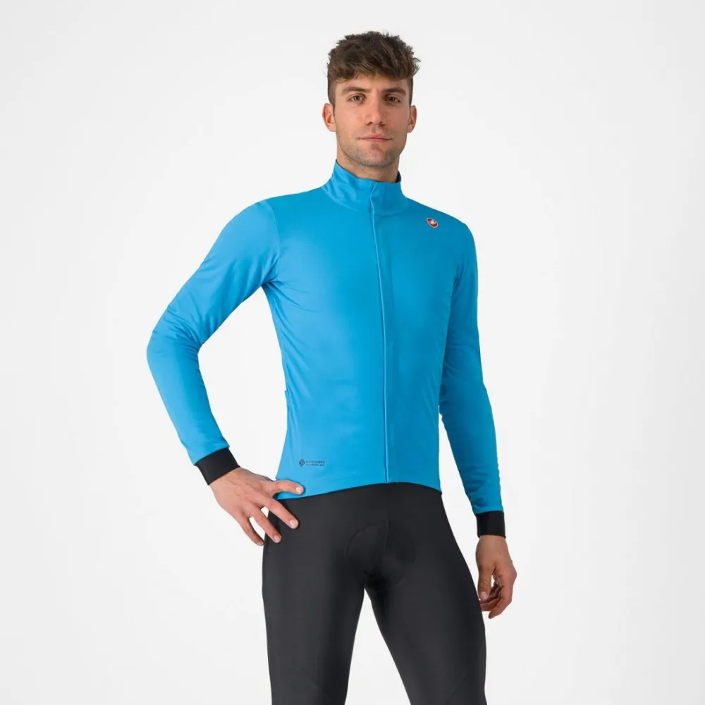 Castelli - jacheta ciclism 4-14 gr C - Salto - turquoise - 3XL