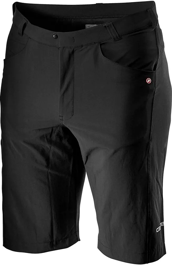 Castelli - pantaloni scurti ciclism - unlimited Baggy - negru - XXL