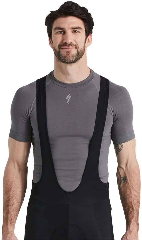 Specialized - bluza de corp cu maneca lunga pentru barbati - Seamless Base Layer SS - gry - L/XL