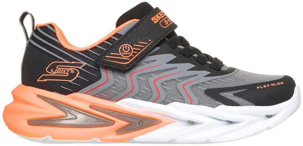 Skechers - pantofi sport copii - FLEX-GLOW ULTRA - PRISM-PACER - Black Charcoal - 34