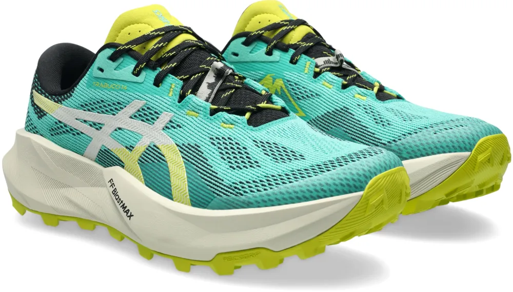 ASICS - pantofi alergare trail - Trabuco 14 - Aurora Green | Light Dust - 44