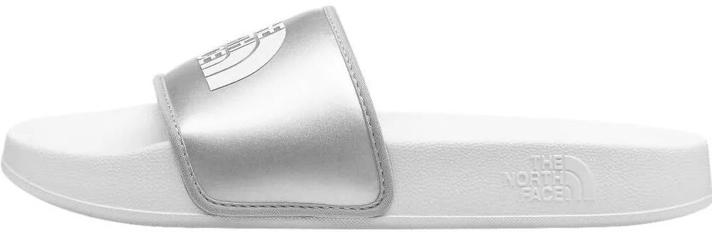 The North Face - slapi femei - Base Camp Slides III W - Metallic Silver | TNF White - 37