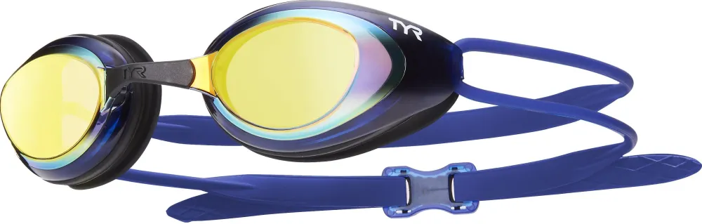 TYR - ochelari inot competitie - Blackhawk Racing PLRZ - gold - navy