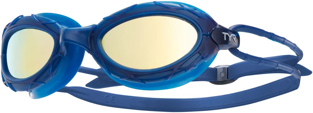 TYR - ochelari inot - Nest Pro - mirrored - gold-navy