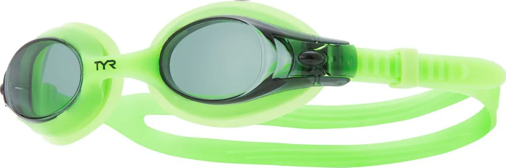 TYR - ochelari inot copii - Swimple - negru I verde