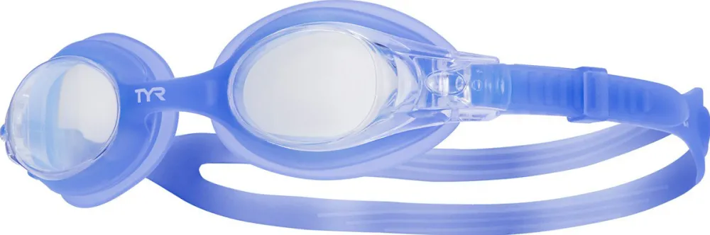 TYR - ochelari inot copii - SWIMPLE Goggles - transparent | albastru
