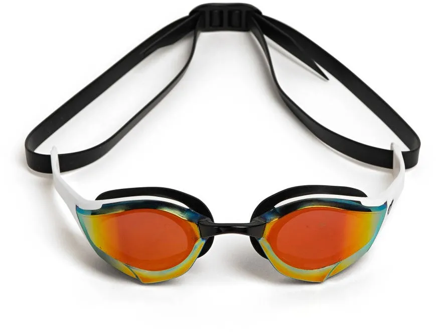 Ochelari inot Arena Cobra Edge Swipe Mirror auriu alb negru