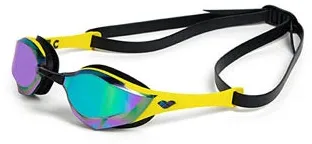 Arena - ochelari inot - Cobra Edge Swipe Mirror - Emerald I Yellow I Black