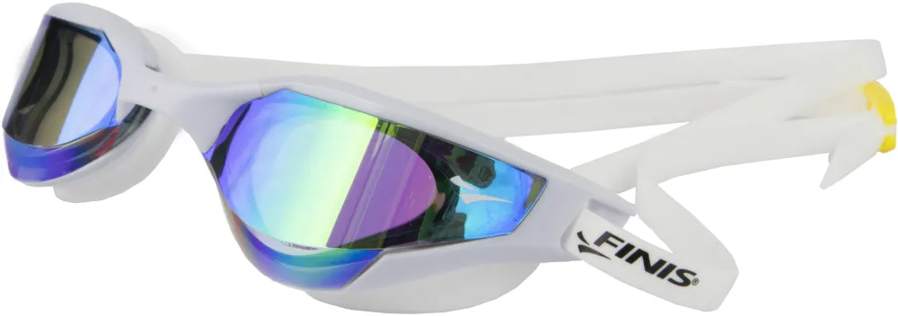 Ochelari inot Finis Hayden Goggles alb lentile oglinda mov/verde