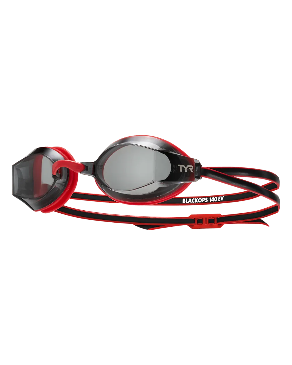 TYR - ochelari inot performanta - BLACK OPS 140 EV Racing Goggles - rosu | negru