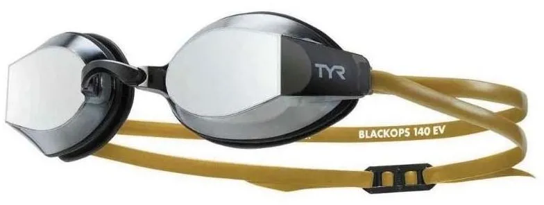 TYR - ochelari inot performanta - BLACK OPS 140 EV Racing Goggles Mirrored - fumuriu | olive