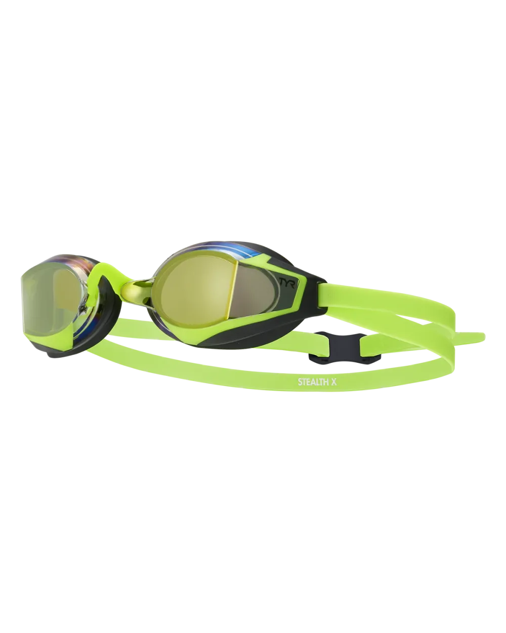 TYR - ochelari inot performanta - STEALTH-X Performance Goggles Mirrored - electric | lime