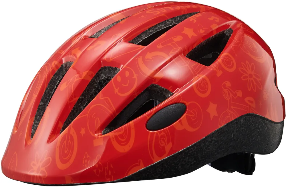 Merida - casca copii - Power - rosu-portocaliu - 48-54cm