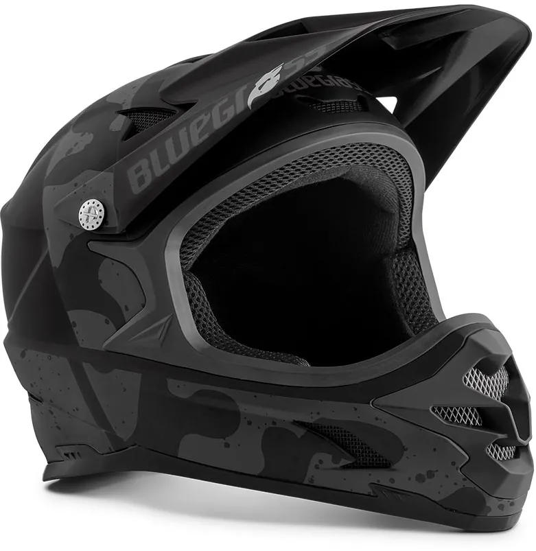 Bluegrass - casca MTB - INTOX - negru camo - L