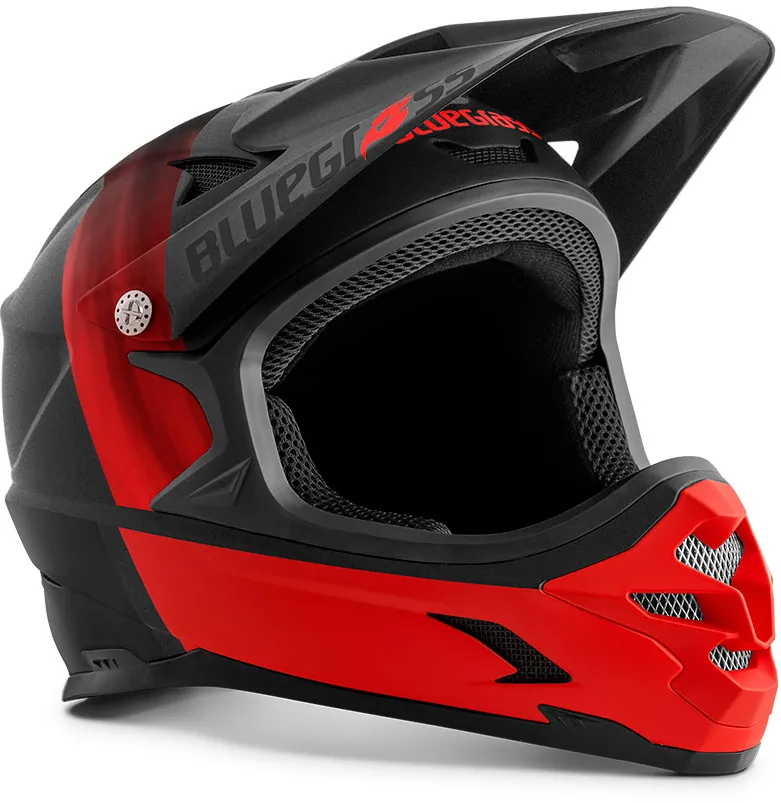 Bluegrass - casca MTB - INTOX - negru rosu - L