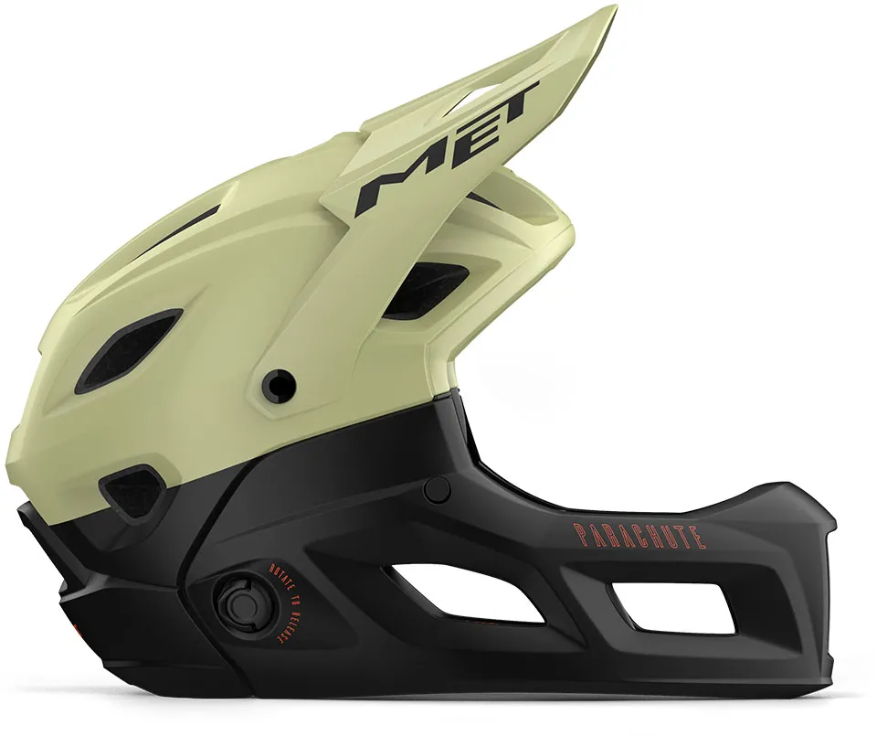 MET - casca MTB full face - Parachute MCR Mips - verde fistic mat - L