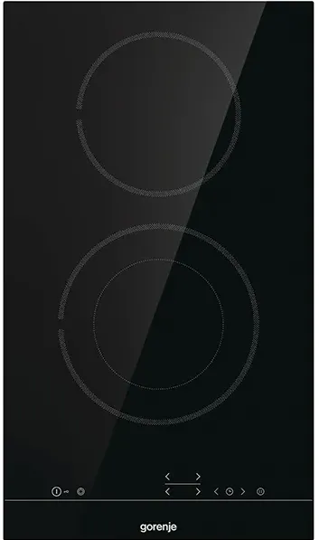 Plita GORENJE incorporabila ECT322BSC, VITROCERAMICA, 2 ARZATOARE, TOUCH CONTROL, NEGRU