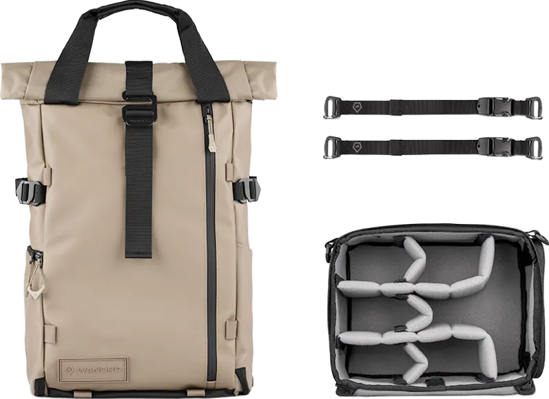 WANDRD PRVKE Photo Bundle 21L Yuma Tan