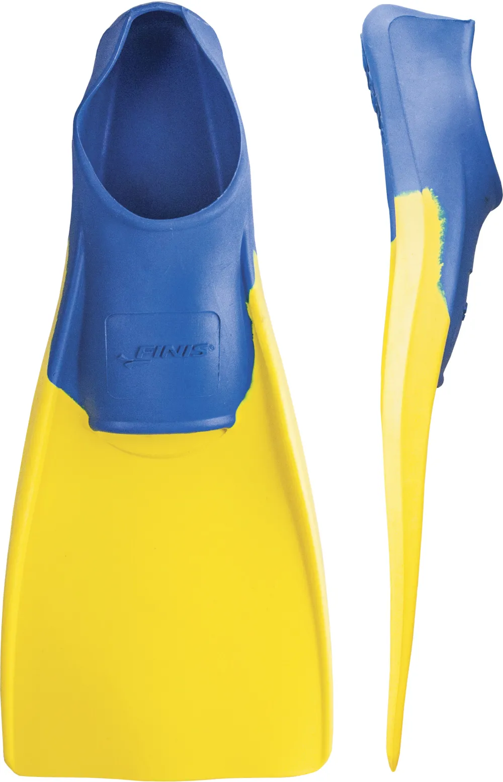 Finis - labe inot - Long Floating Fins Jr - 1-3 - Blue/Yellow - 33-35 - XS