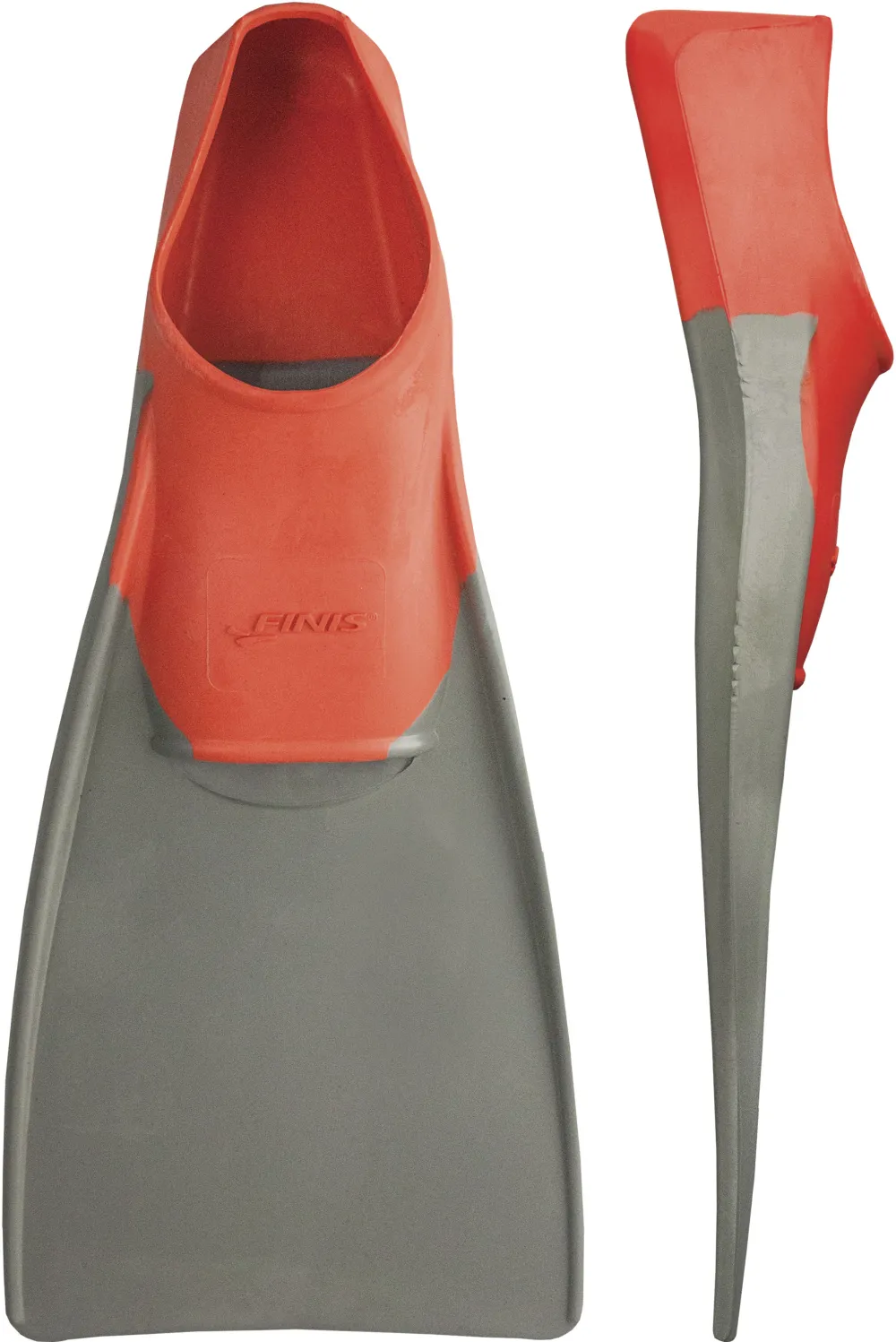 Finis - labe inot - Long Floating Fins - 7-9 - Red/Gray - 39-42 - L