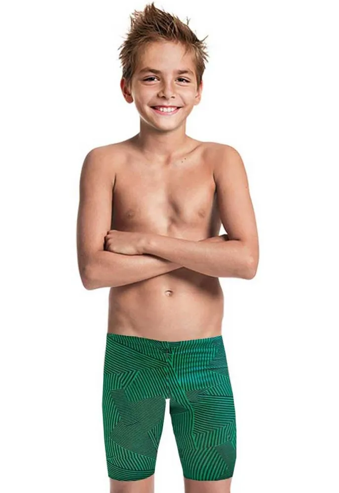 Finis - Jammer Youth - Maze/Green - 20 #_dsc_#