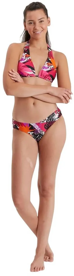 Speedo - costum inot femei 2 piese - Mix & Match Triangle - Bleumarin I Roz - 34