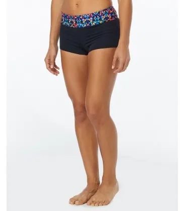 TYR - CARNIVALE DELLA BOYSHORT-BLACK/MULTI - L