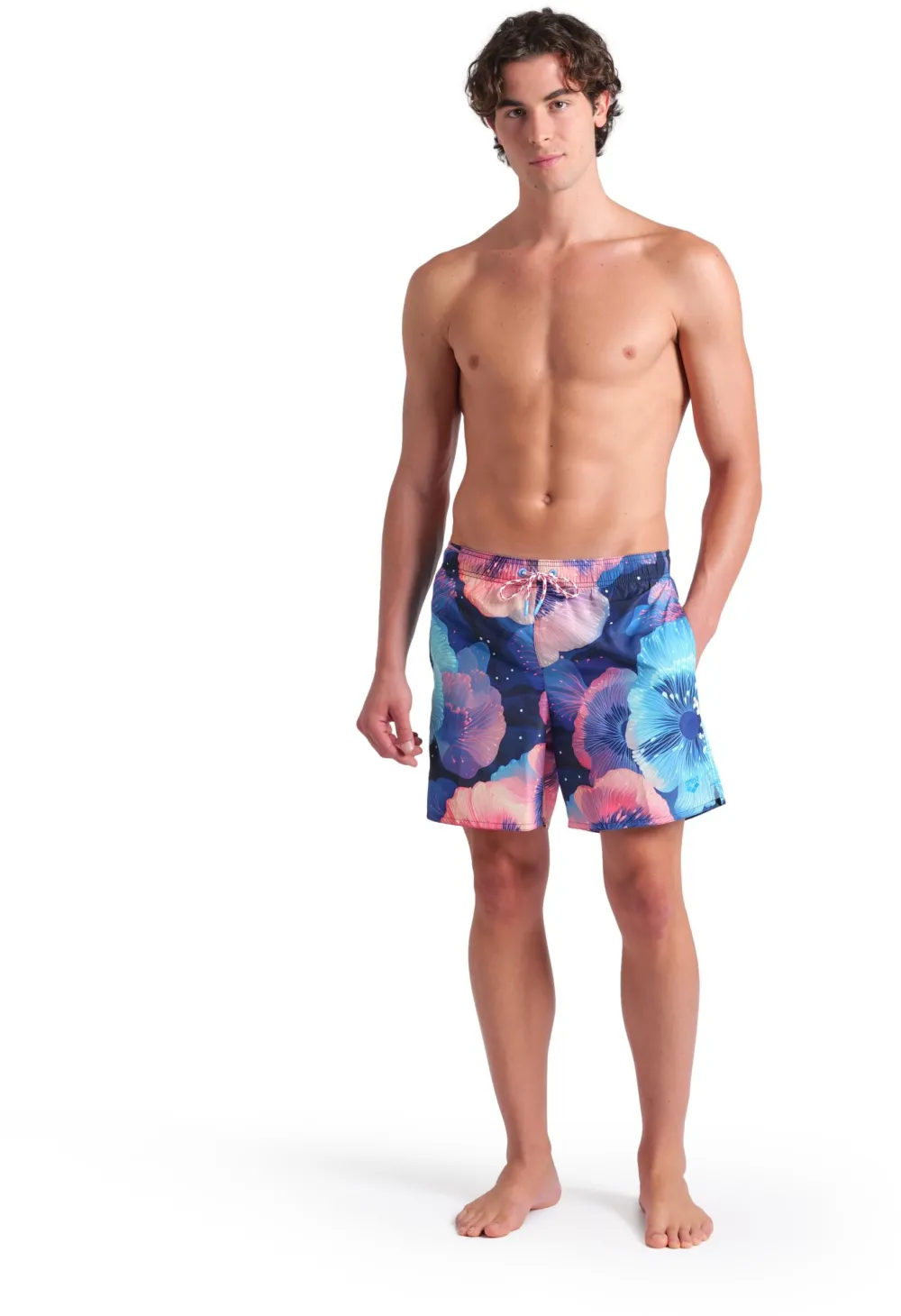 Arena - short inot barbati - Print Beach Short - Calypso I Coral I Multi - XXL