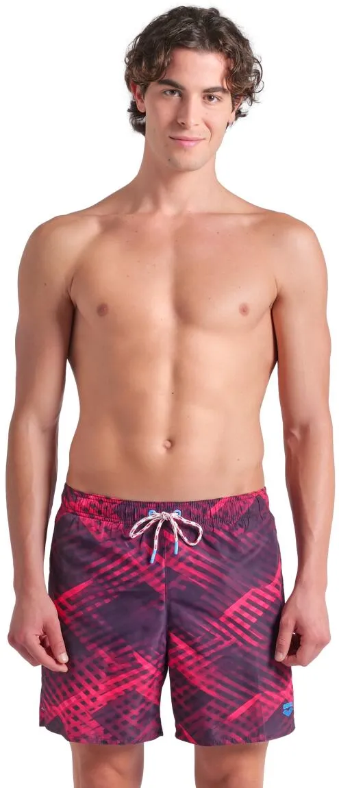 Arena - short inot barbati - Print Beach Short - Dark I Purple I Multi - XL
